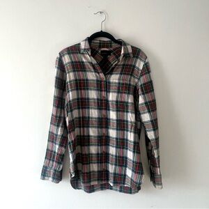 J. Crew Plaid Classic-Fit Boy Button Down Shirt